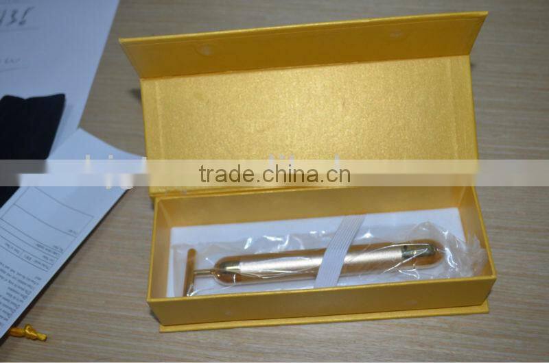 Electric 24K Gold Facial Massager For Wrinkle Removal Skin Lifting