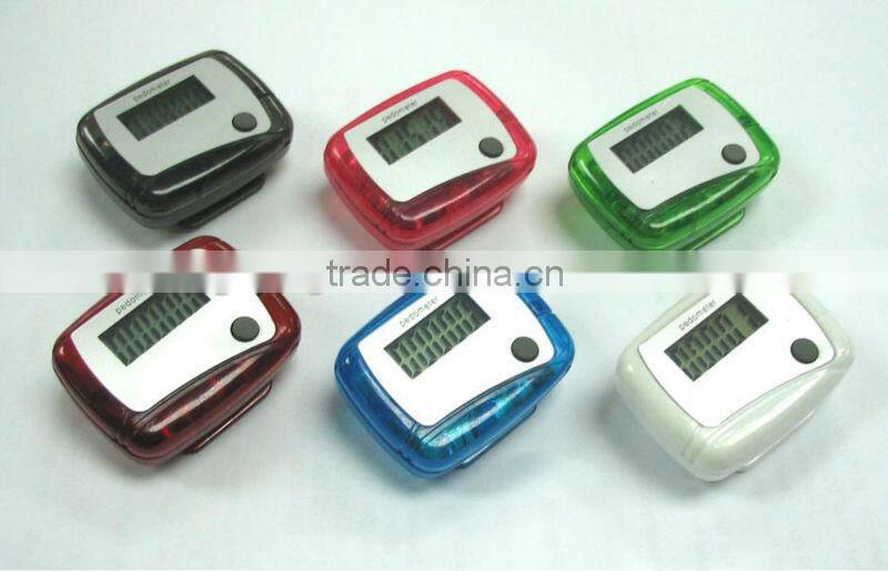 cheap promotional gift items step counter basic pedometer