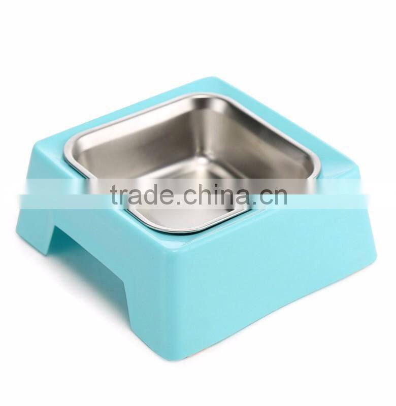 2016 hot selling design Stainless Steel pet bowl, pet products