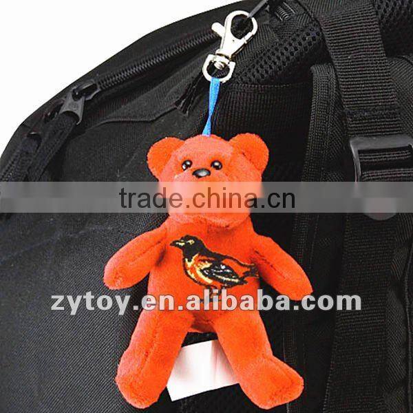 Cute Plush Mini Teddy Bear Key Chain OEM
