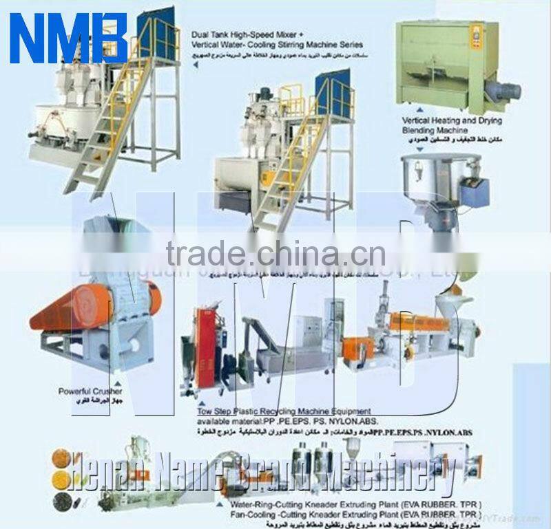 NEW DESIGN!!PE PP film recycling production line