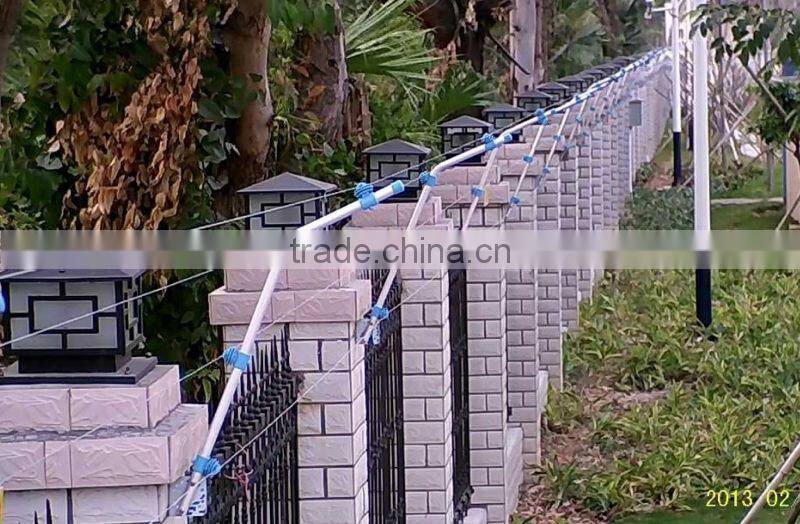 Perimeter security electric fence energizer electric fence systems