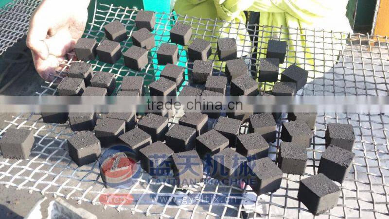Factory Price High Yield Hookah Shisha Coconut Charcoal Cube Making Machine