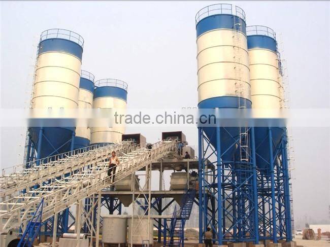 CE Approved HZS50 Ready Mix Concrete Batching Plant Calibration