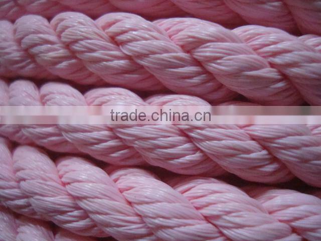 FACTORY SALE TWISTED COLORFUL PE FISHING ROPE WITH HIGH QUALITY