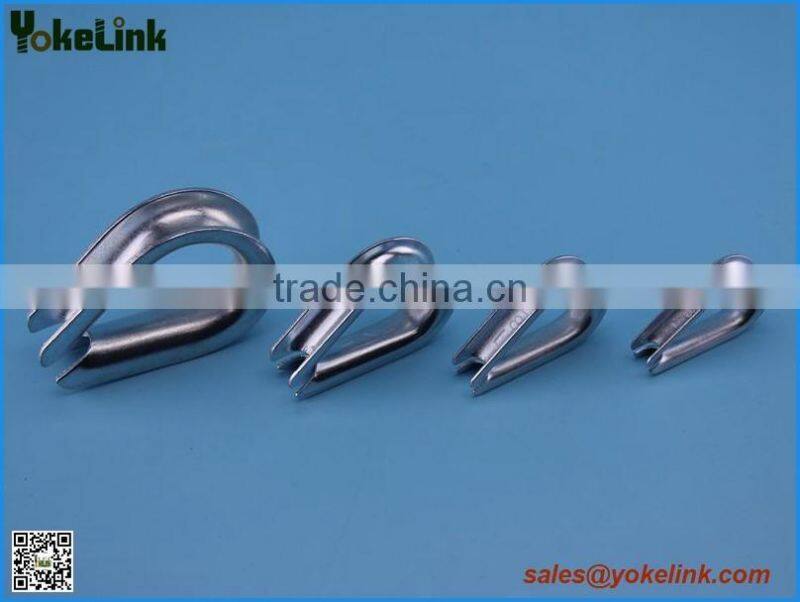 Electric Galvanized US Type Wire Rope Thimble