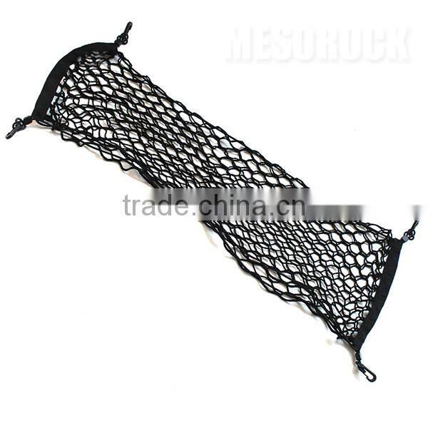Black Mesh Net Hammock Cargo Storage Mesh Storage Net Trunk Cargo Organizer Cargo Net