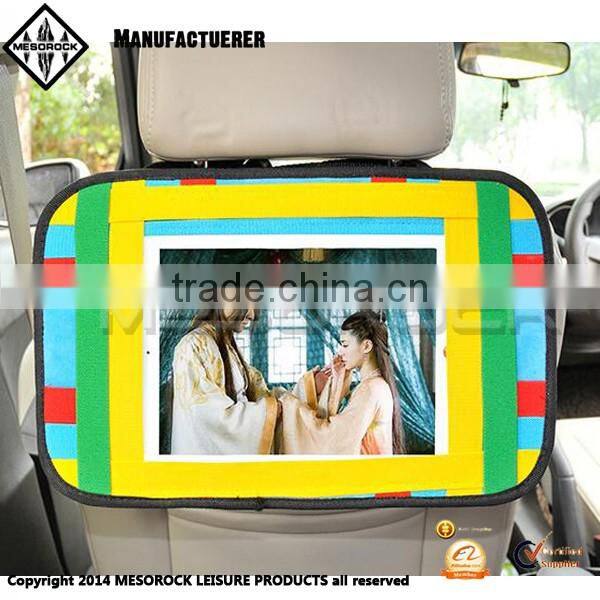 Univeral size 3 colors auto seat cellphone organizer storage bag car seat ipad bag