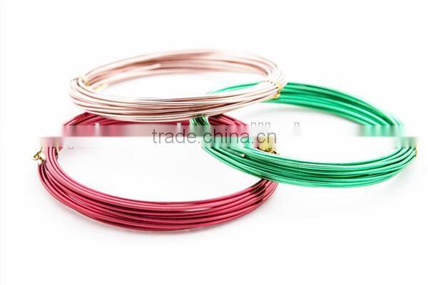 14 gauge anodized craft aluminum wire