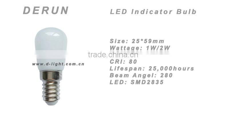 Led Appliance Bulb E14 1W 2W 220V 230V 240V 2700K 4200K 6500K