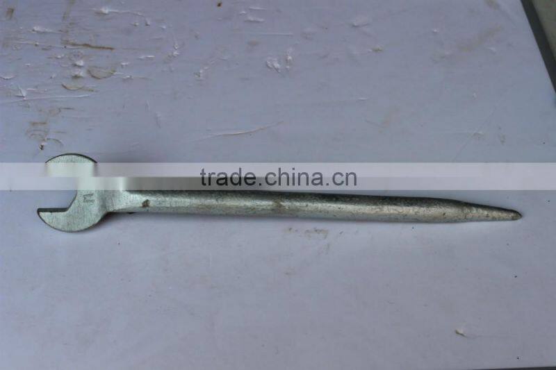 Sharp tail open-end wrench