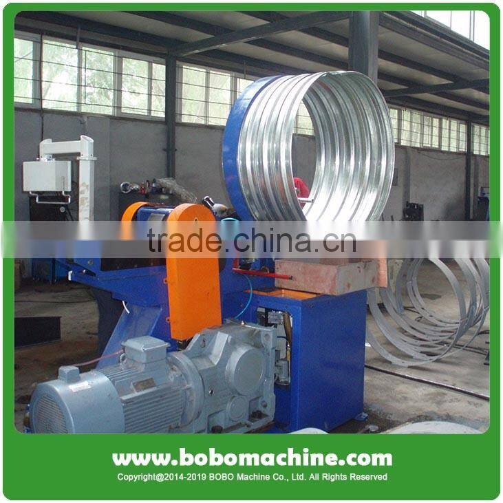 spiral corrugated pipe making machine