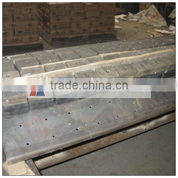 Permanent high magnetic wet drum magnetic separator semi-counter current type