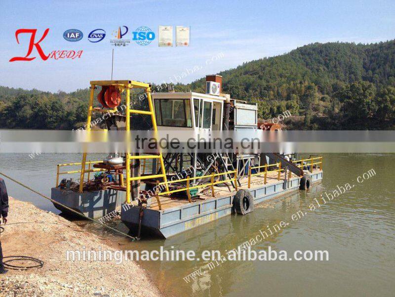 Hot sale diesel engine boat submersible sand pump