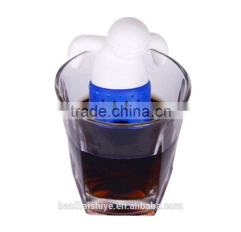 Mr.tea non-toxic BPA free silicone tea infuser