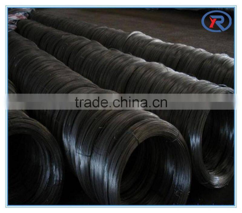 China high quality low price black double twist tie wire/single wire