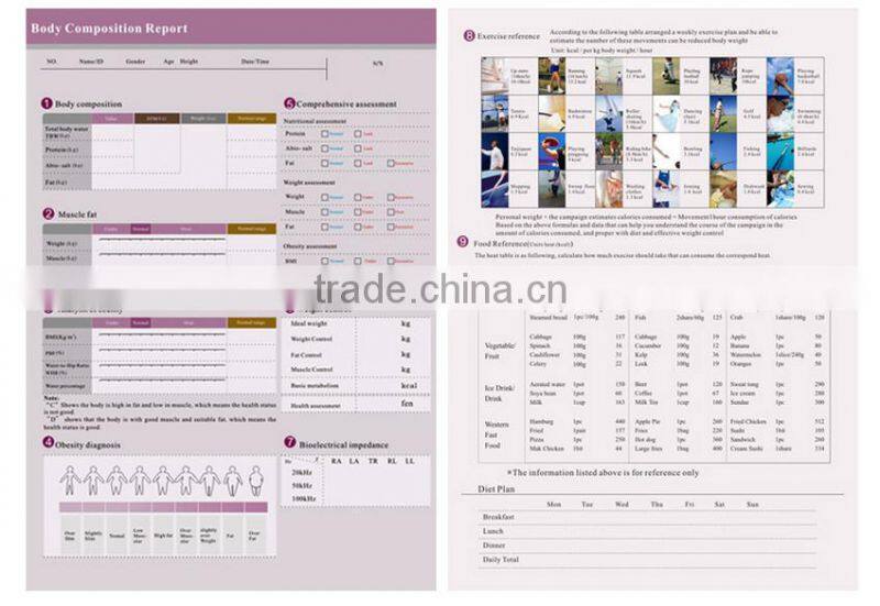 High quality Human body healthy analyser machine GS6.5