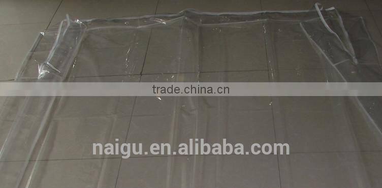 Hot sale super clear pvc Zipper bag
