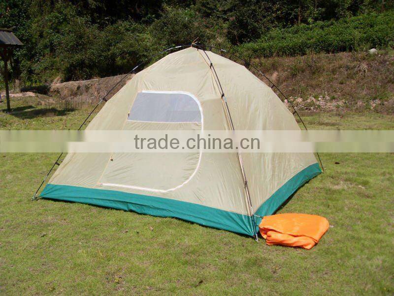 3-4 person waterproof camping tent folding tent