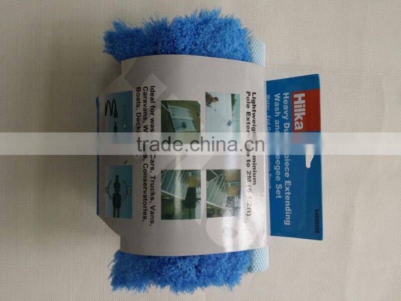 Luxury Car Window Water Clean Elescopic brush With Wiper