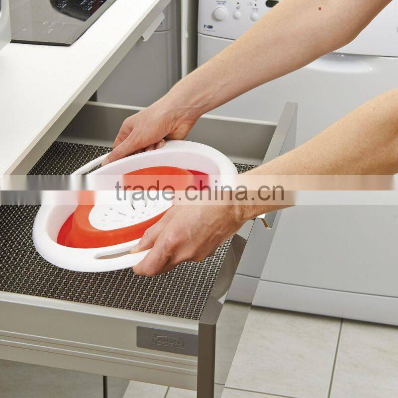 Collapsible Vegetable Fruit Silicone Colander