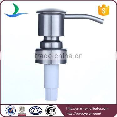 Great price hair conditioner chromed stainless steel lotion pump