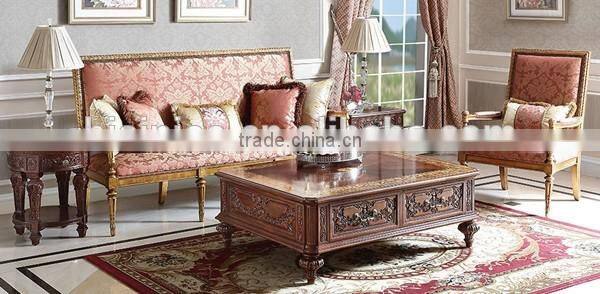 Great British Classic Style Bedroom Set, Antique Carved Wooden Queen Anne Bed With Night Stand,Unique design Bedroom Furniture