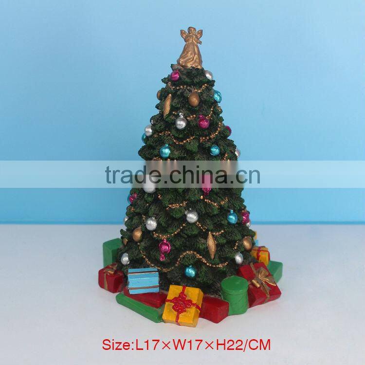 2015 newest resin christmas tree decorations