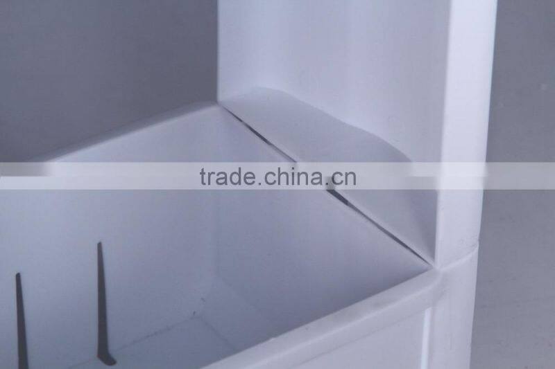 storage plastic basket trolley