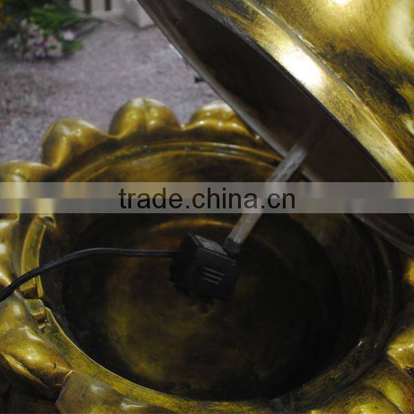 Elegant Handmade Buddha Body Garden Resin Water Feature