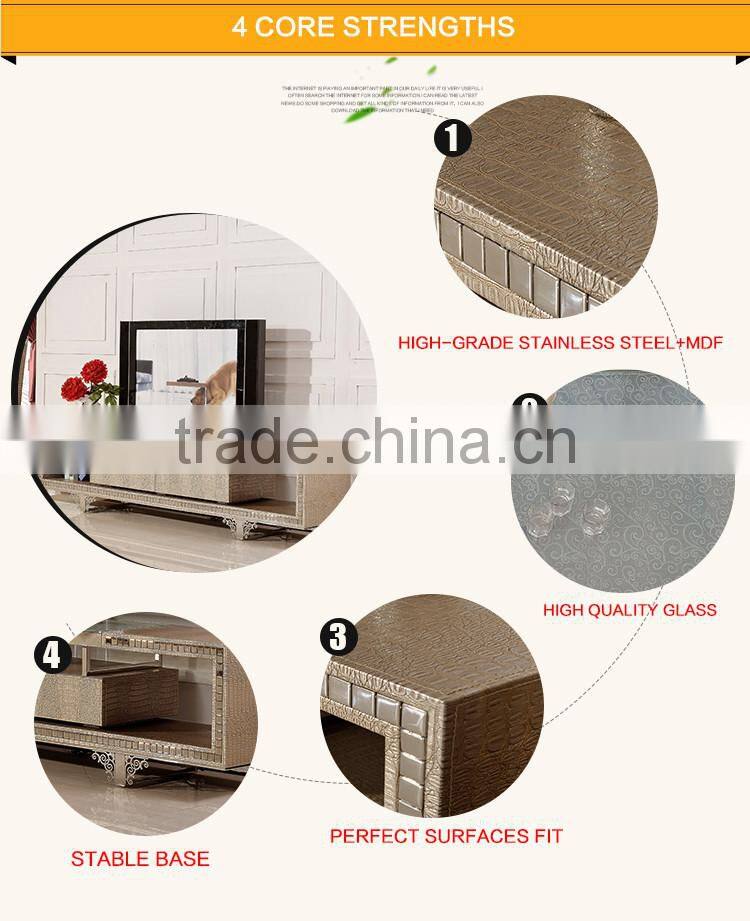 E379 Fancy Design Modern Furniture Nigeria Market TV Stand