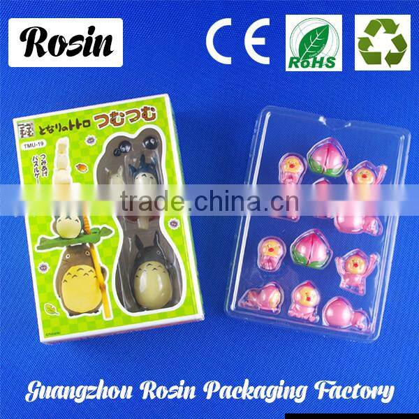 Factory OEM Produce Hot Sale Pvc plastic shiny cosmetic packaging boxes