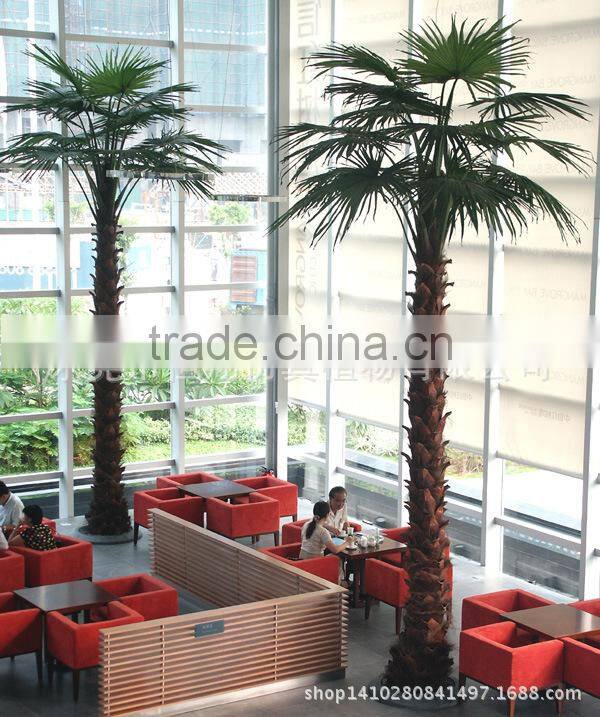 Fake palm tree for indoor decoration
