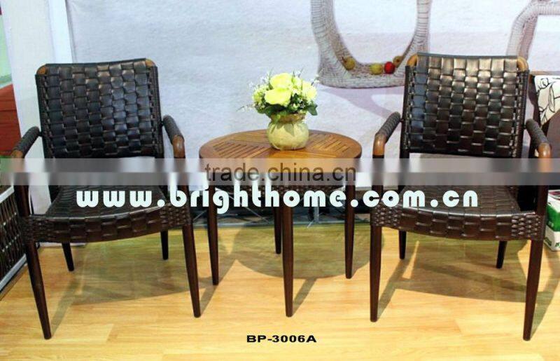 Leisure Chair and table set BP-3006A PE rattan wicker outdoor products