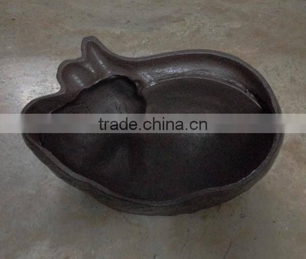 Cast iron small animal statue handicraft for home decorative