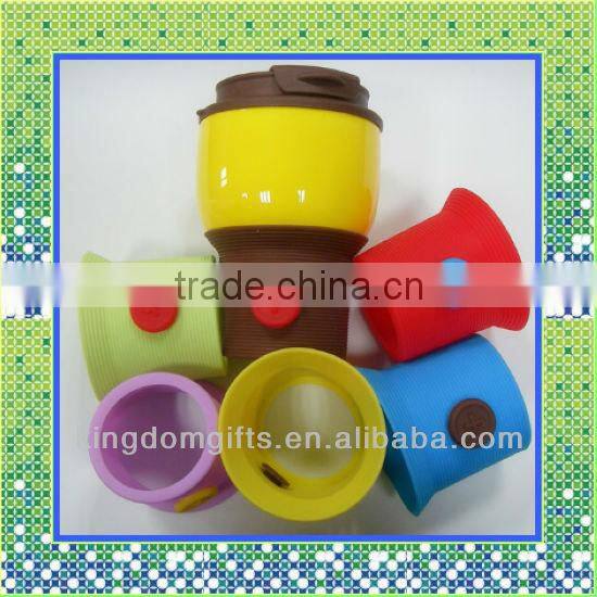 Popular Heat Resistant Silicone Cup Covers