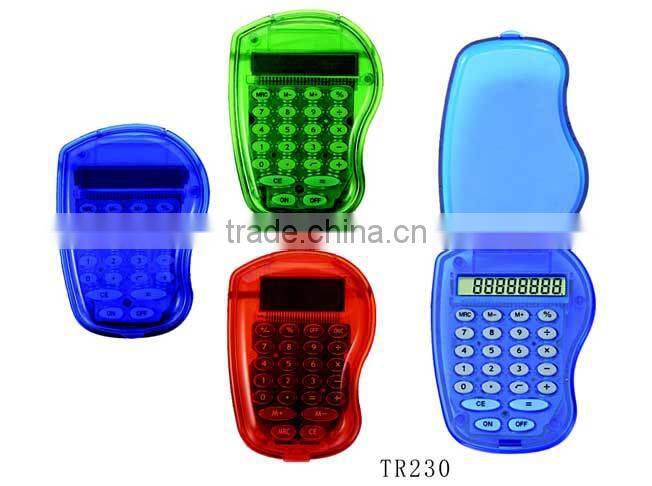 Pocket Calculator With Lid