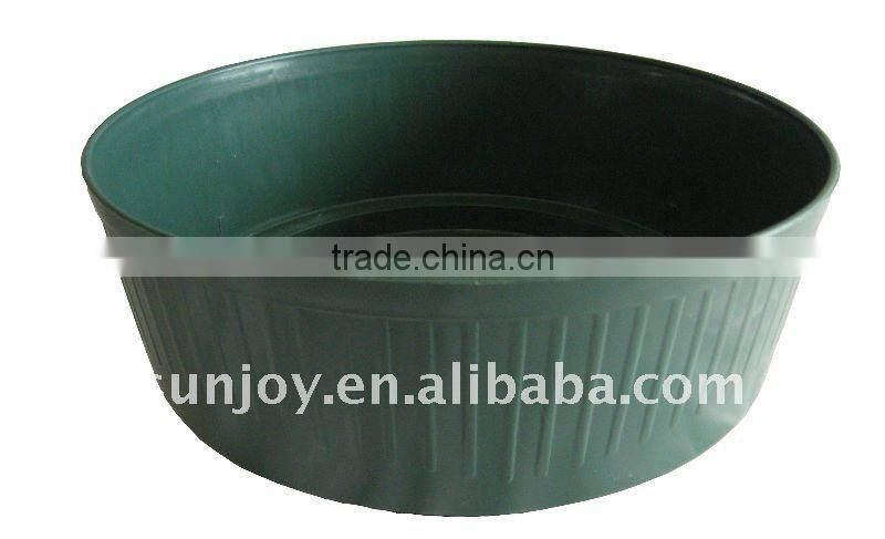 Green Plastic Bulb Bowl
