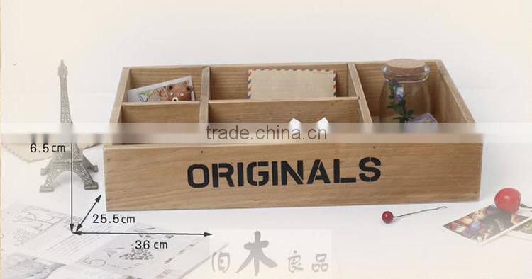 zakka grocery restore ancient handmade wooden storage box