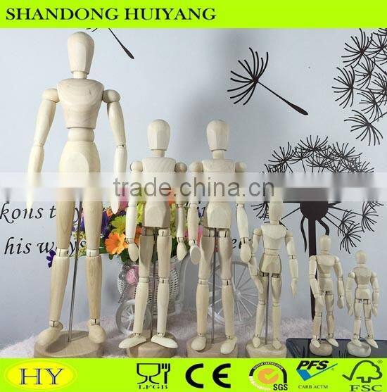 High quality custom popular wholesale wooden mannequin hot wooden puppet