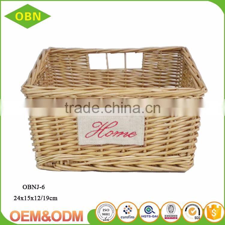 Wholesale China customized wicker rising empty handmade designer fruit bread basket