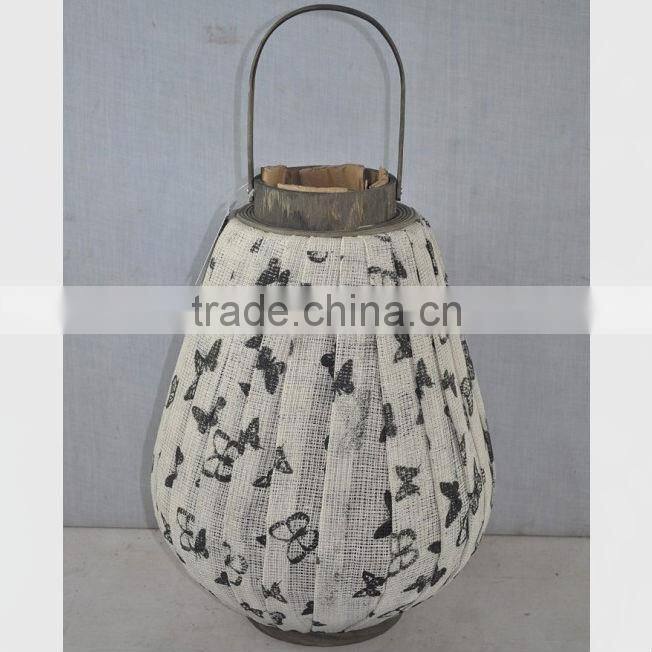 Chinese candle Lantern with Butterflies