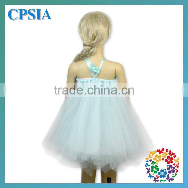 Fancy Red Blue Puffy Tutu Dress for Baby or Girls Boutique Style Halloween Flower Girl Dress up