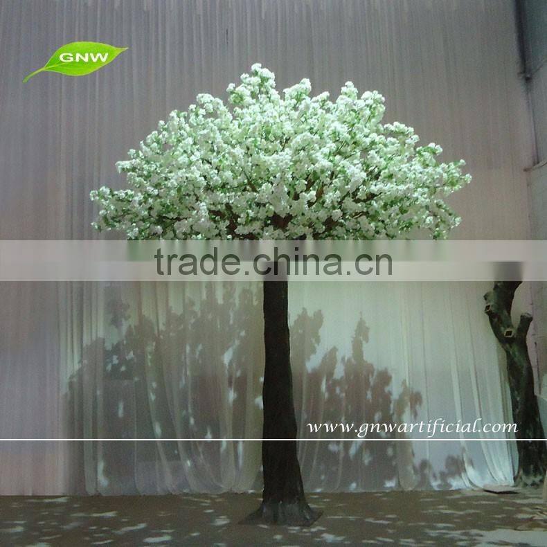 GNW BLS1509001 Cheap artificial float wisteria tree with real bark for decoration