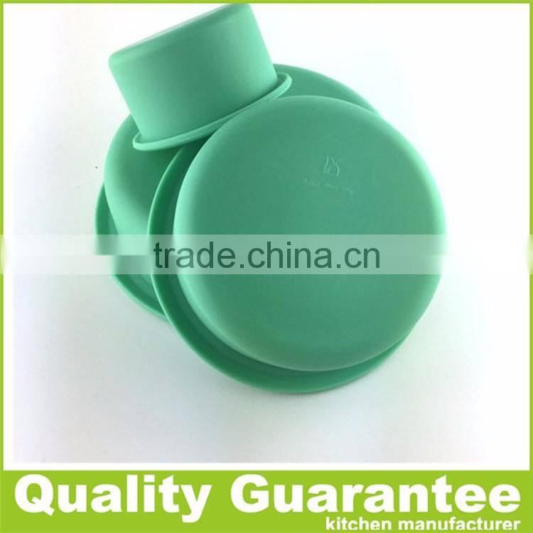 3 tiers cake baking pan silicone baking pan