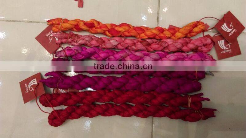 Twisted silk Scarves made in Vietnam, light and warm, elegant designs, eye catching colors, high quality and long lasting