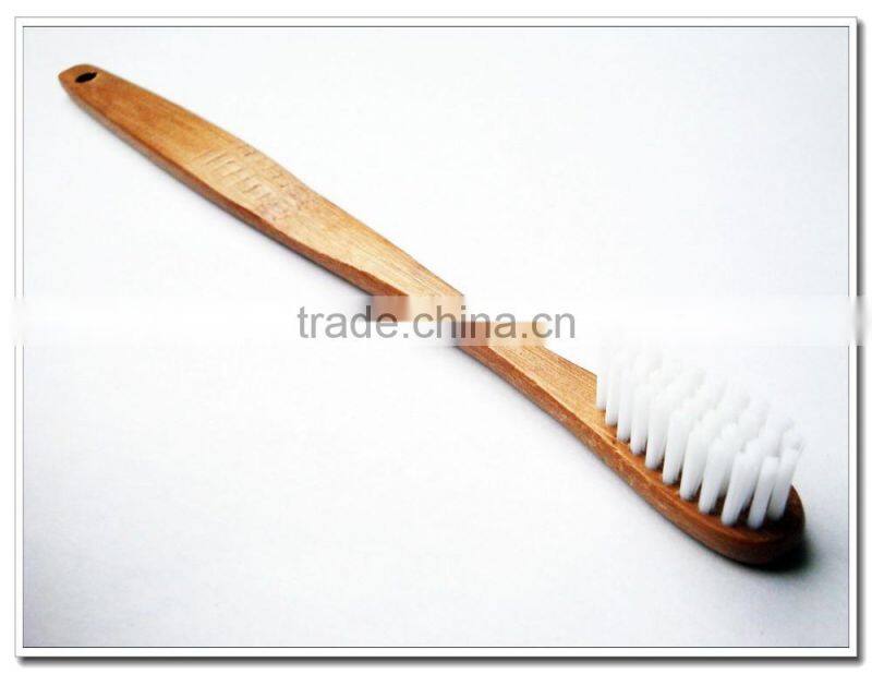 Adult bamboo toothbrush for home,hotel,travel