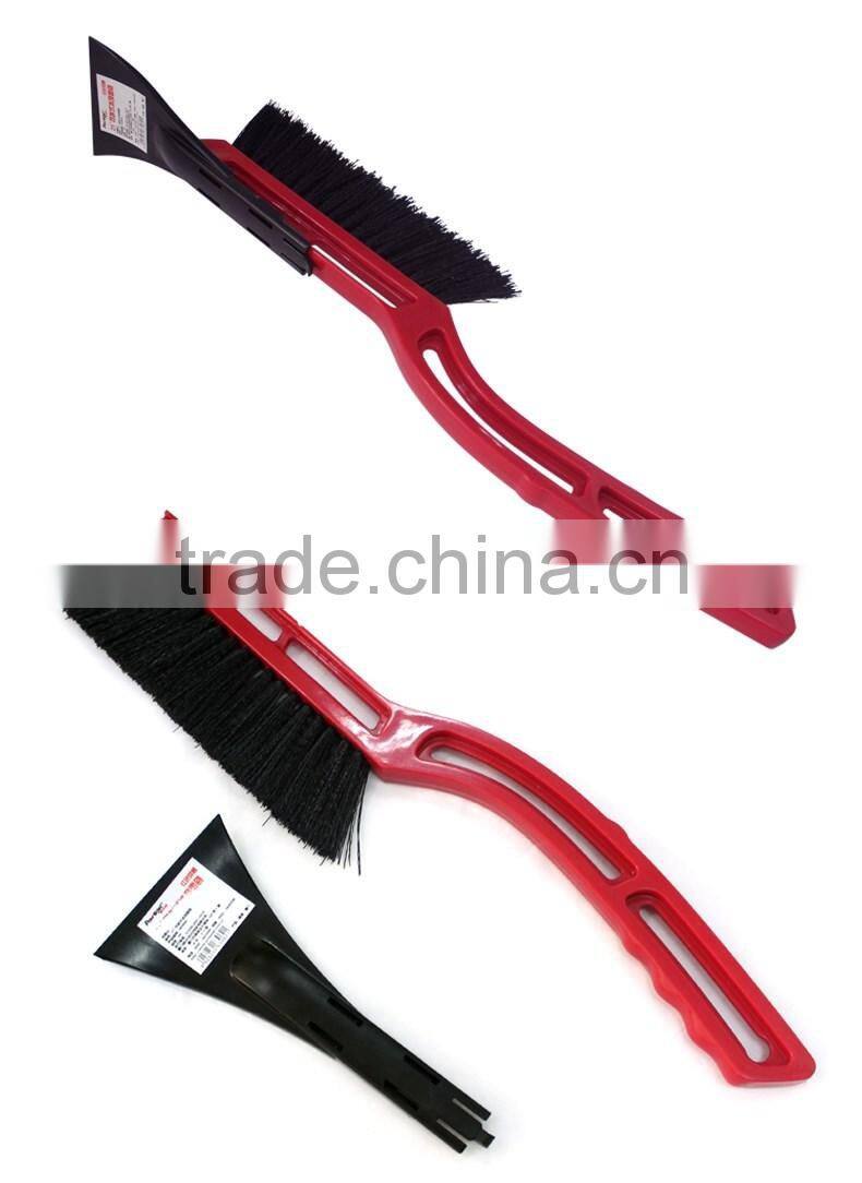 Classic moldel 2 in 1 car snow brush witth ice scraper