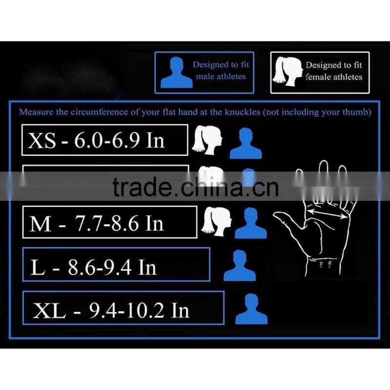 Multiple Colors Wrist Support Gym Hand Gloves Bodybuilding Gloves