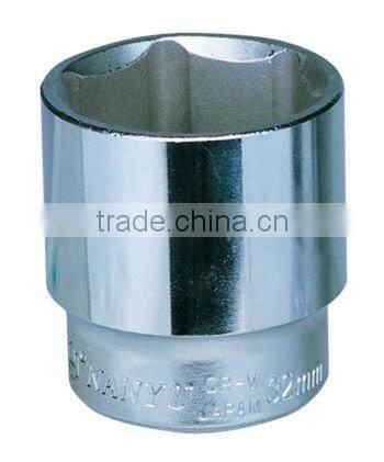 1/4DR Hex Point Socket, Hand Socket Wrench